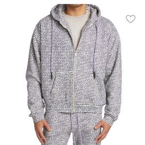 The Future Is On Mars Full Zip Sweatshirt Hoodie Hard To Find SIZE XL